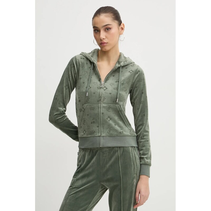 Velúrová mikina Juicy Couture 61540184