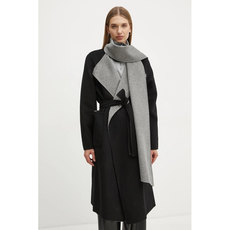 Obojstranný vlnený kabát Karl Lagerfeld 61365625