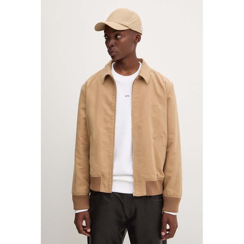 Bavlnená bunda A.P.C. blouson gilles 54374961