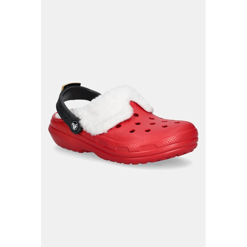 Papuče Crocs Classic Lined Santa Clog 60558460