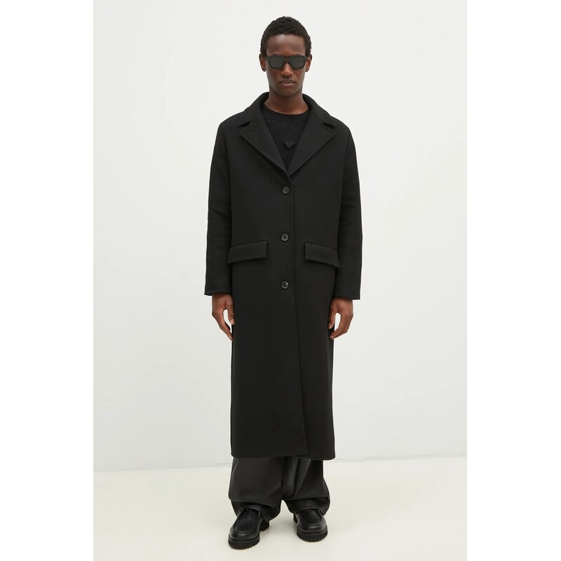 Kabát s prímesou vlny Won Hundred 61579272