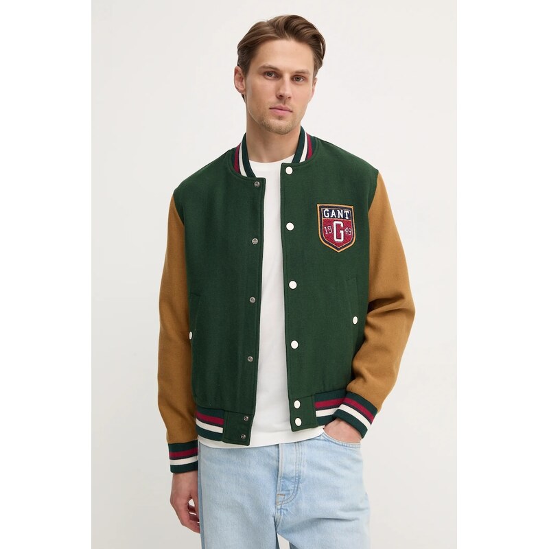 Bunda bomber s prímesou vlny Gant 61611670