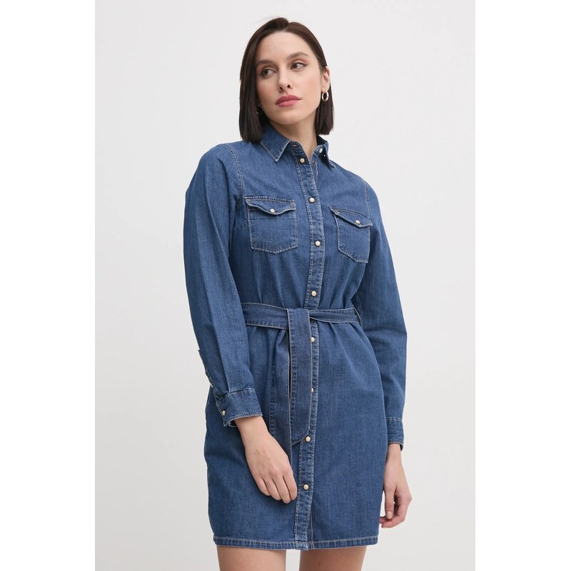 Rifľové šaty Pepe Jeans REGULAR DENIM DRESS 61715744