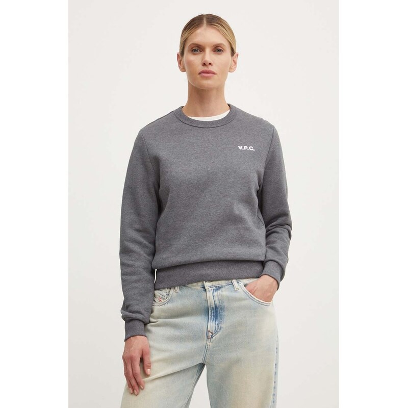 Bavlnená mikina A.P.C. sweat boxy petit vpc 54203925