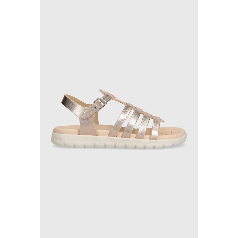 Detské kožené sandále Geox SANDAL SOLEIMA 48837989