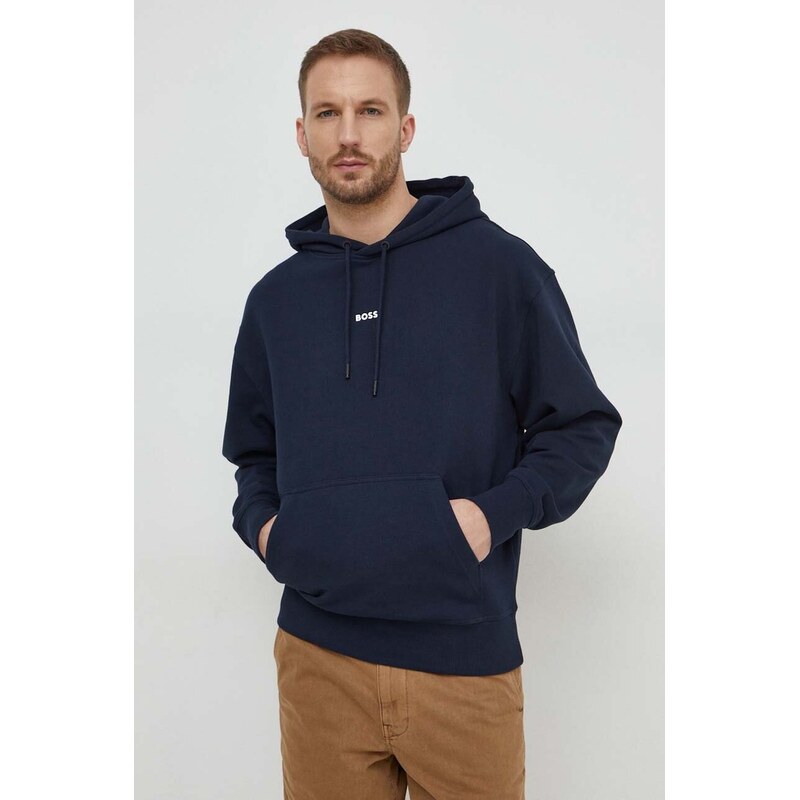 Bavlnená mikina Boss Orange WeSmallhood 49062290