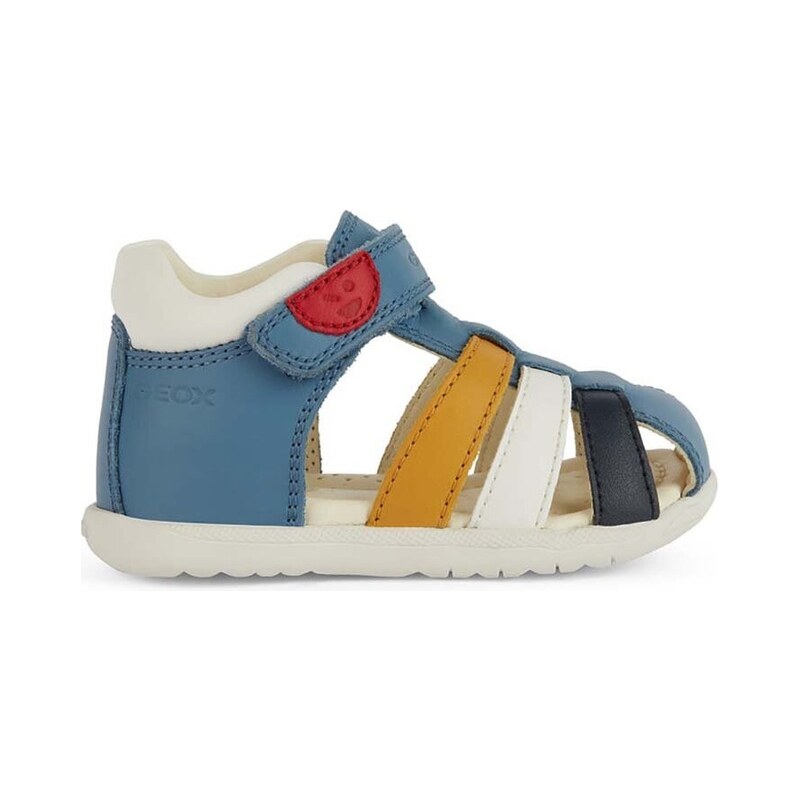Detské kožené sandále Geox SANDAL MACCHIA 49049486