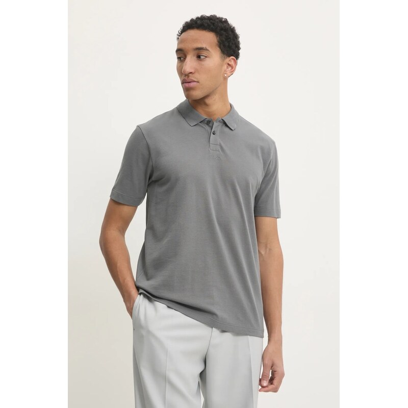 Bavlnené polo tričko HUGO 60807103