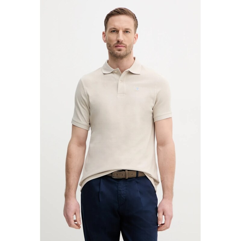 Barbour polo tričko pánske bavlnené ESSENTIALS 64733917
