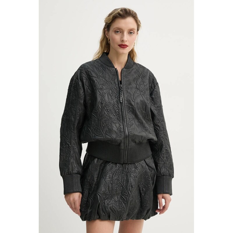 Kožená bunda bomber MUNTHE FERRIL 61990299