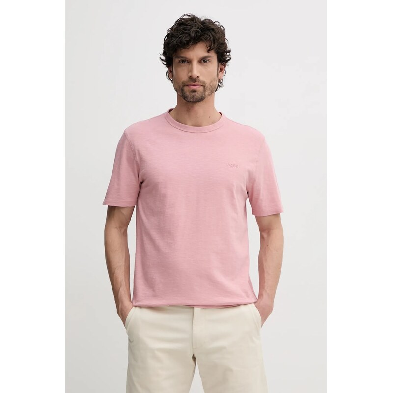 Bavlnené tričko BOSS Orange Tegood 62791230