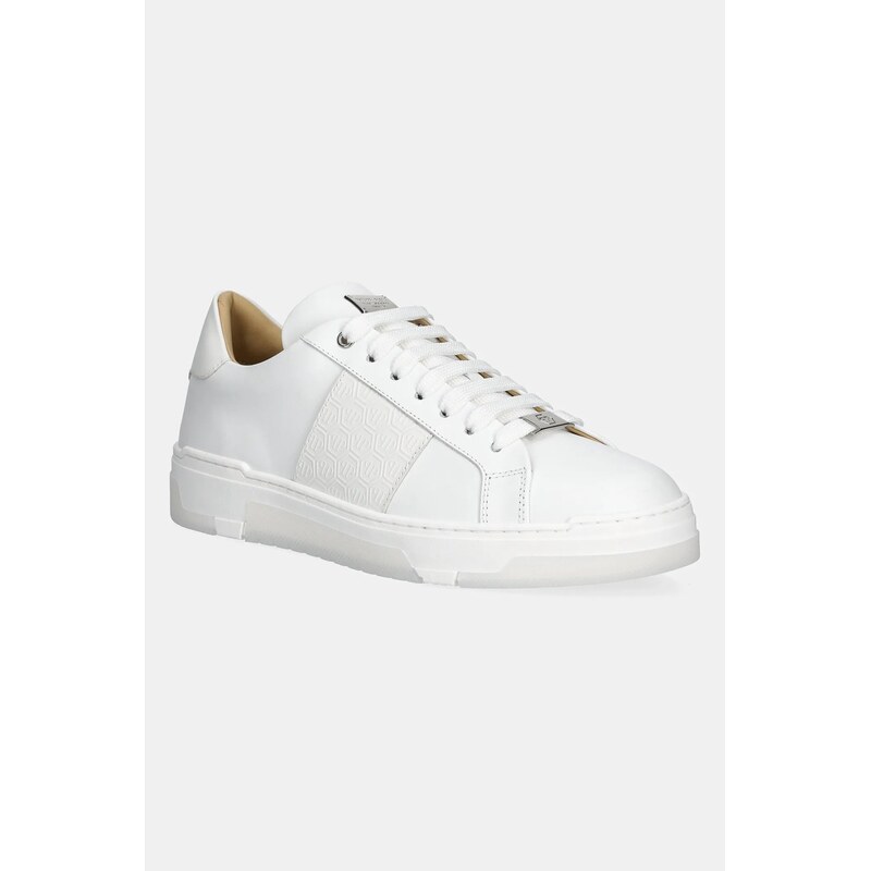 Kožené tenisky Philipp Plein Lo-Top Monogram 62066738