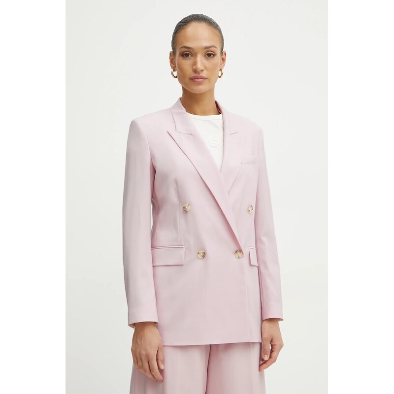 Vlnené sako BOSS 62176802