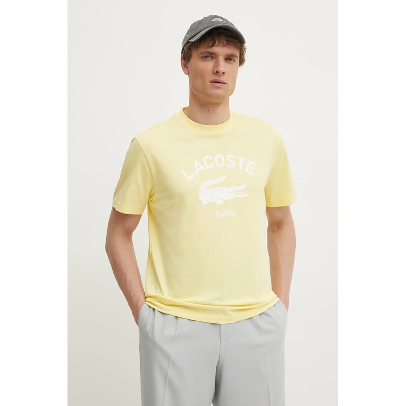 Bavlnené tričko Lacoste 62177070