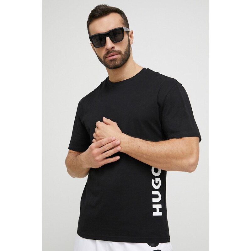 Plážové tričko HUGO T-SHIRT RN RELAXED 39610912