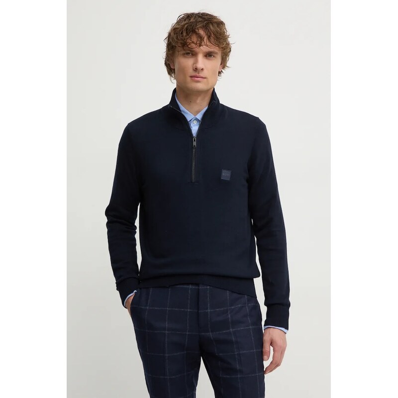 Sveter s prímesou vlny Boss Orange Kanobix_S 58492273