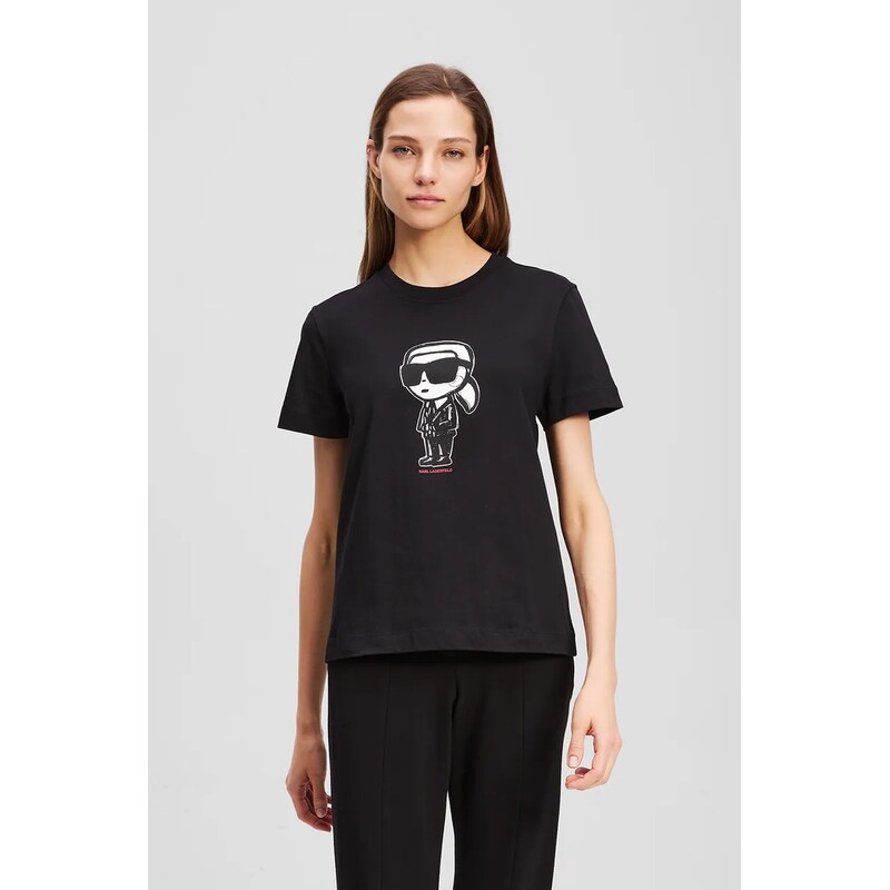 Bavlnené tričko Karl Lagerfeld IKON SKETCH 62968316