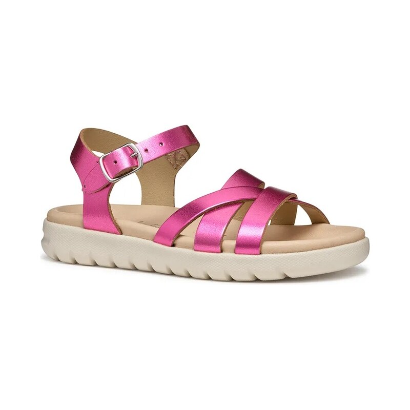 Detské kožené sandále Geox SANDAL SOLEIMA 62909021