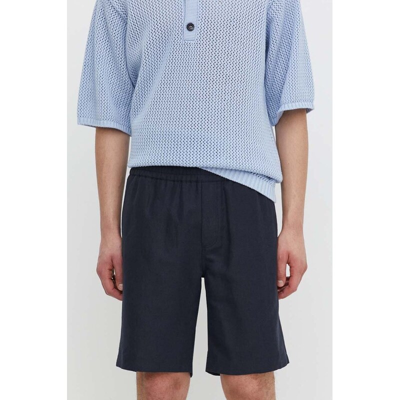 Ľanové šortky Samsoe Samsoe SMITH 50766825