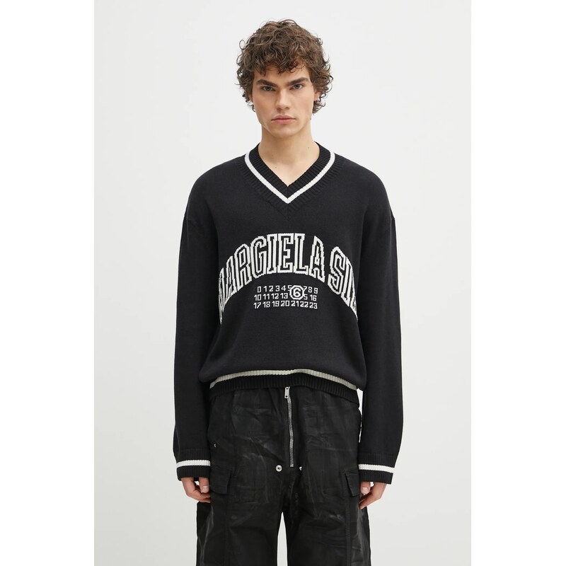 Sveter s prímesou vlny MM6 Maison Margiela 63658781