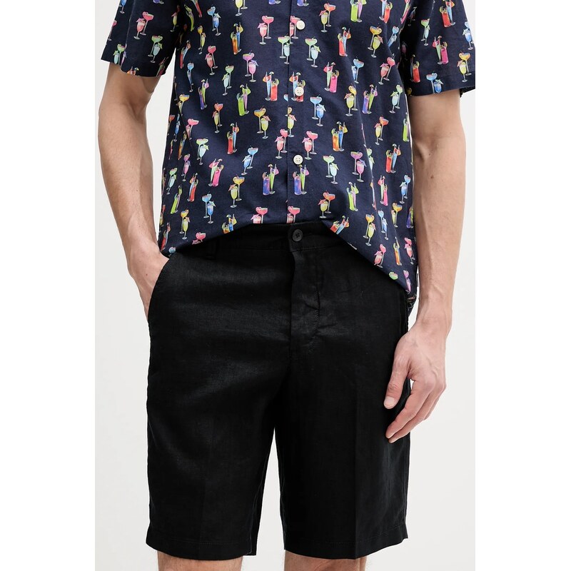 Ľanové šortky United Colors of Benetton 63677692