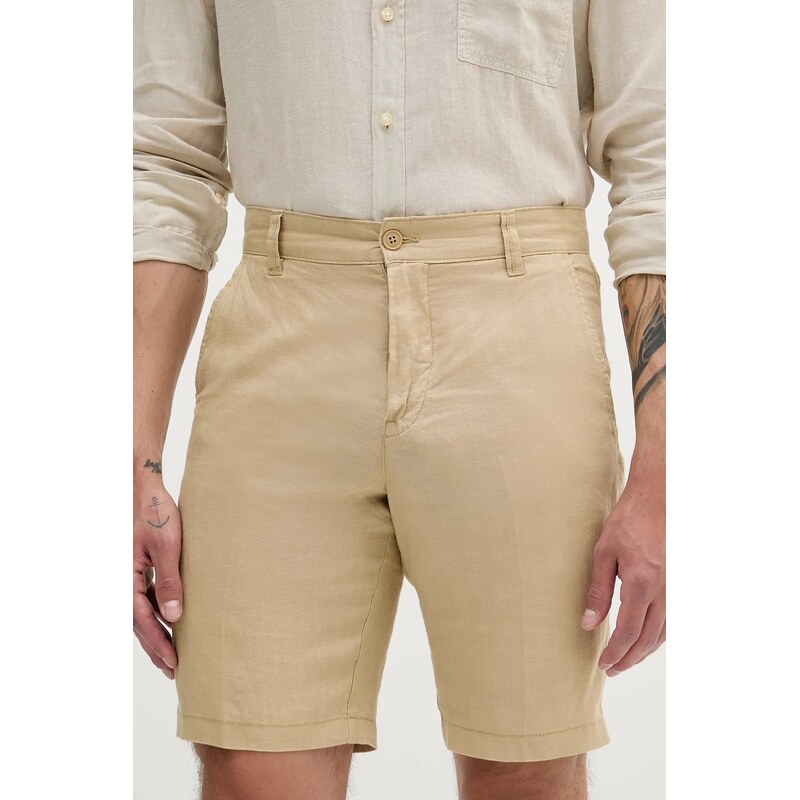 Ľanové šortky United Colors of Benetton 63603545