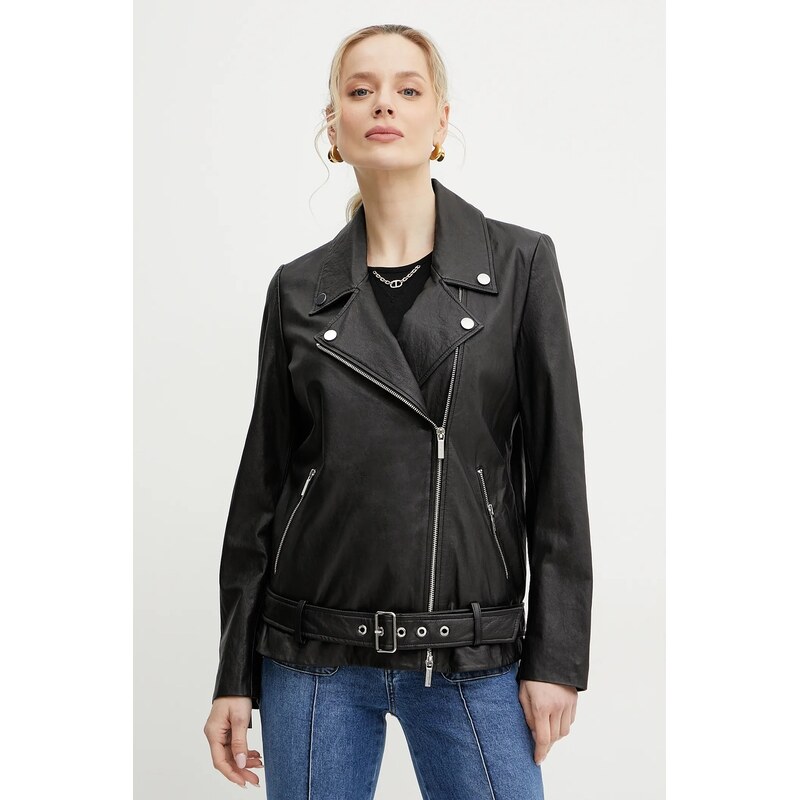 Kožená bunda Armani Exchange 62685216