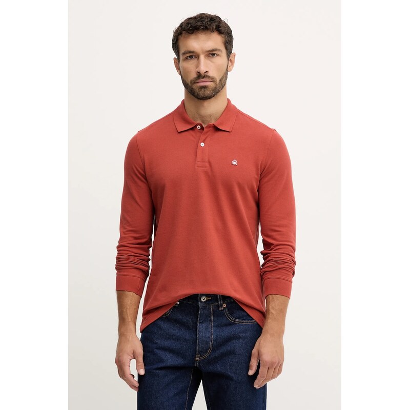 Bavlnené tričko s dlhým rukávom United Colors of Benetton 64979890