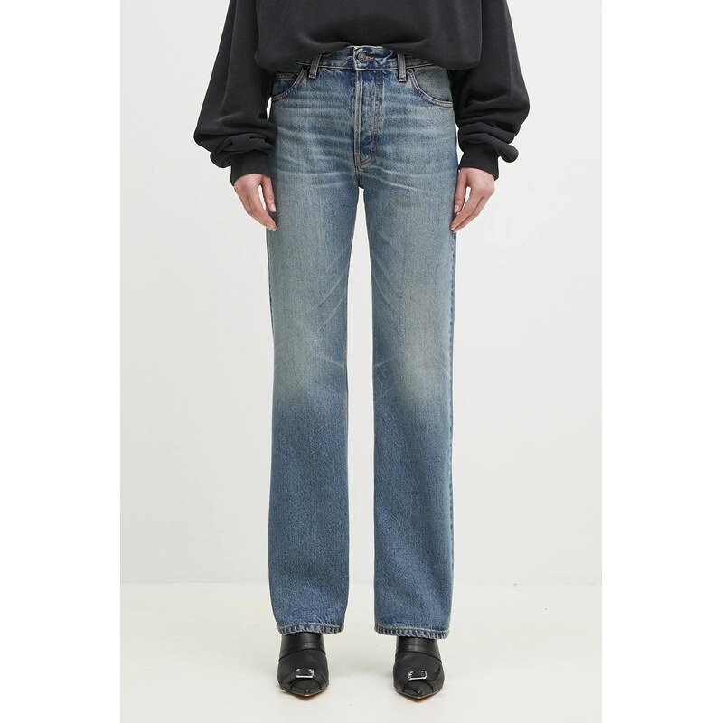 Rifle Fiorucci Lollipop Heart Print Straight Fit Jeans 62789595