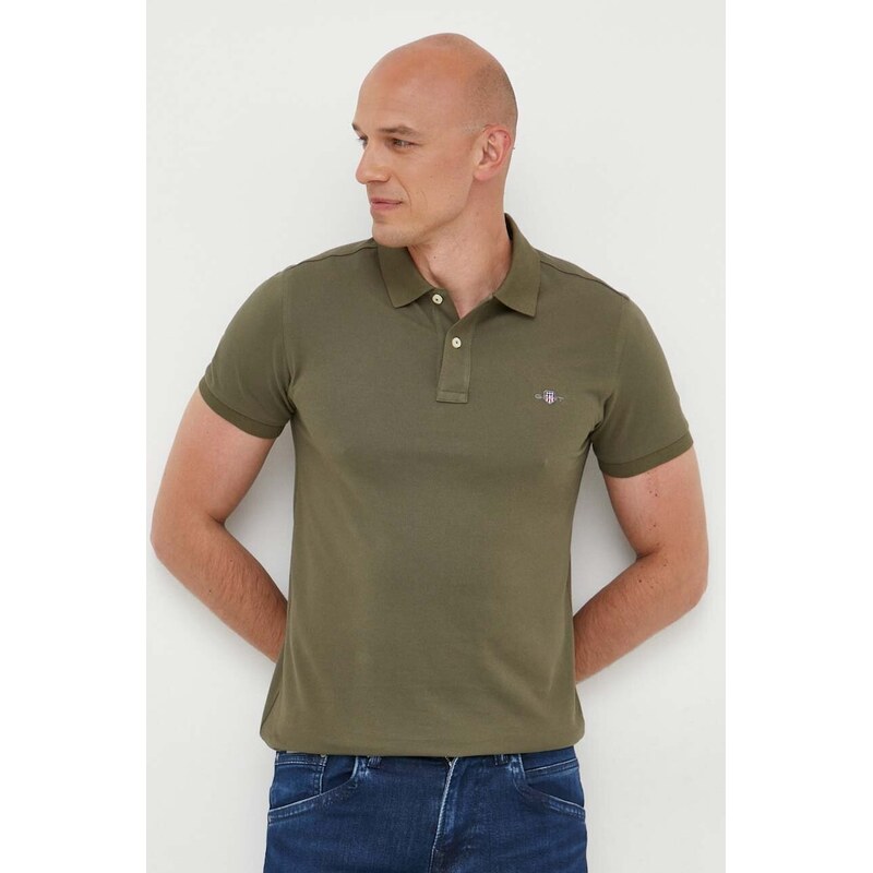 Bavlnené polo tričko Gant 43590117