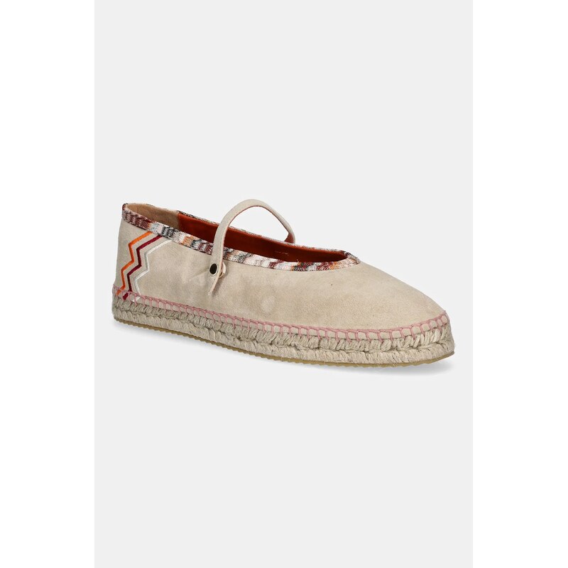 Semišové espadrilky Missoni Lola 62807729