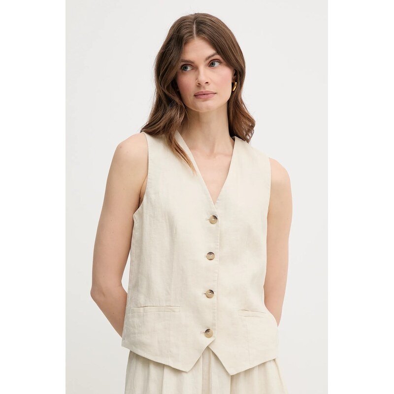 Ľanová vesta United Colors of Benetton 63676238