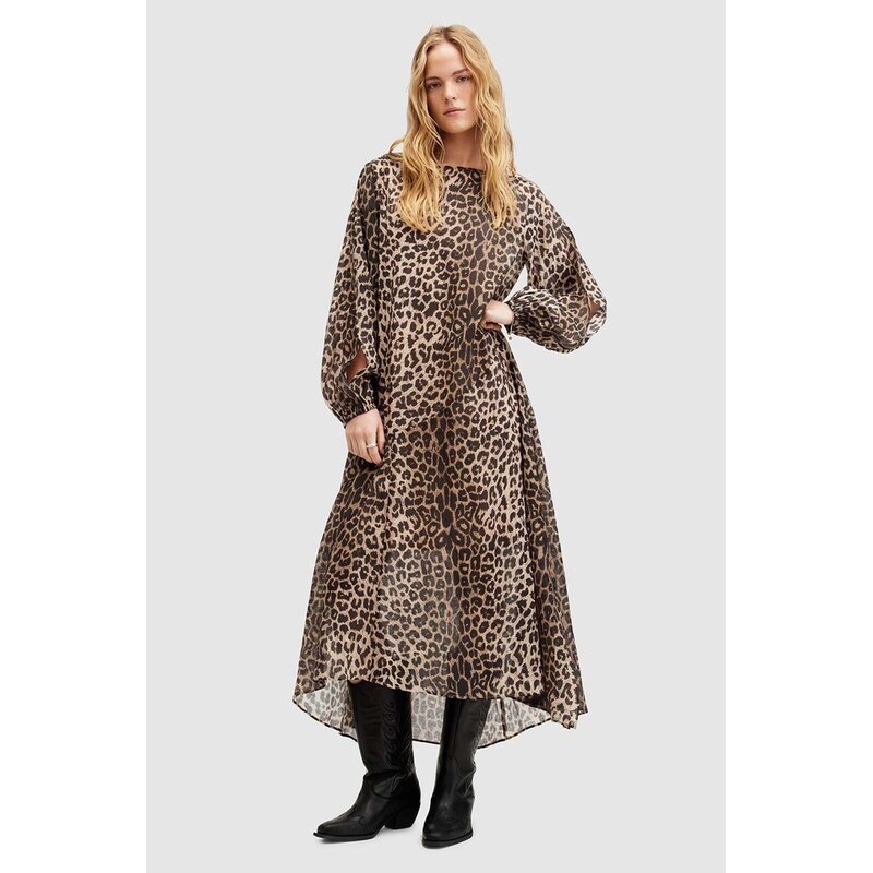 Šaty AllSaints JANE LEPPO 64534958