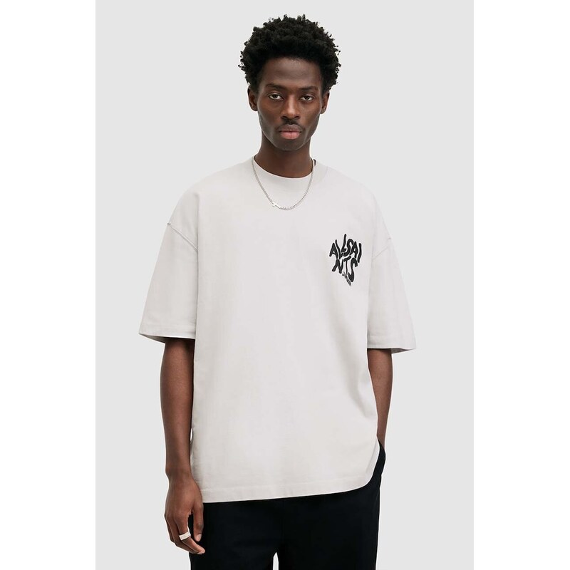Bavlnené tričko AllSaints ORLANDO SS 63995796