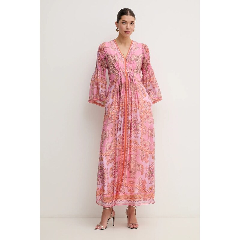 Šaty s prímesou hodvábu Hale BOB Mara 63460362