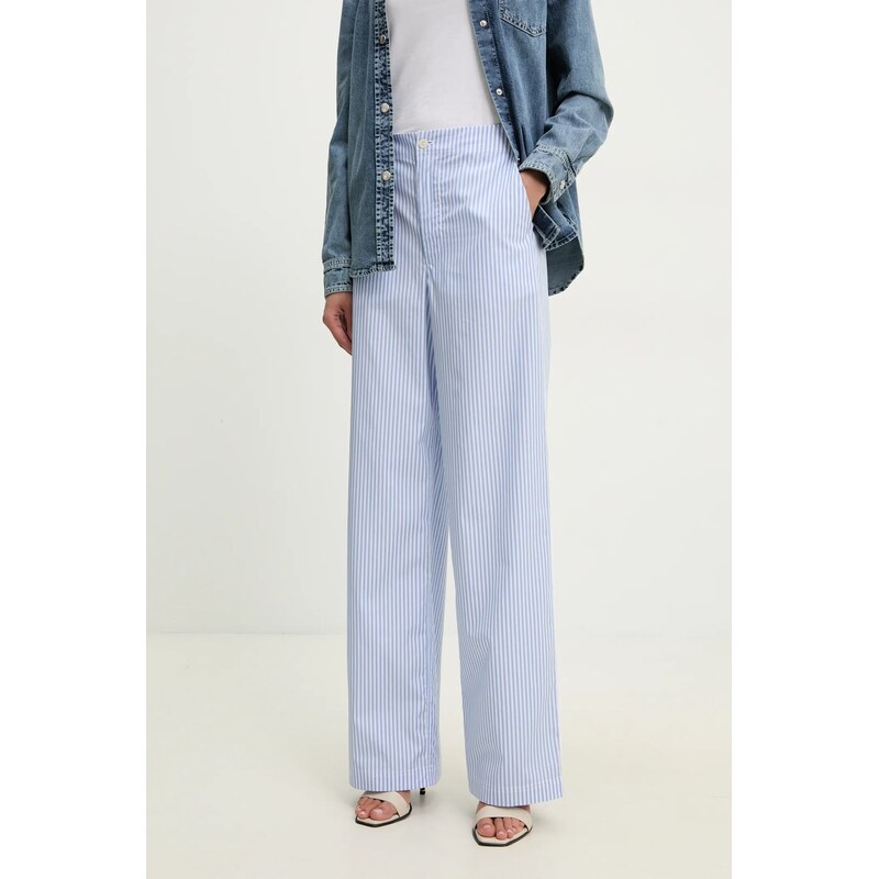 Bavlnené nohavice Moschino Jeans 64330037