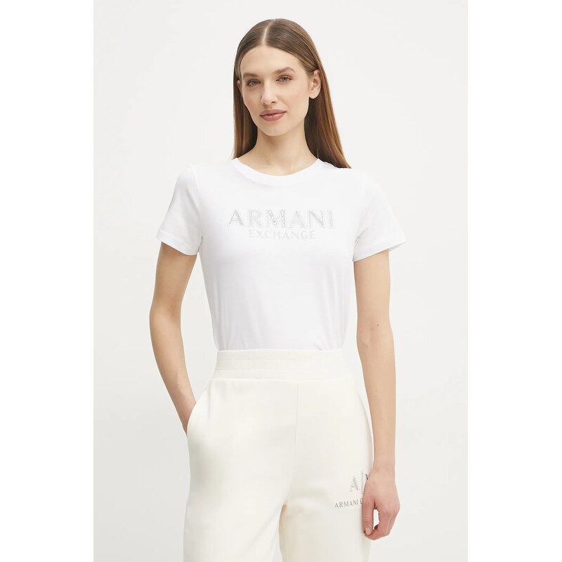 Bavlnené tričko Armani Exchange 62622456