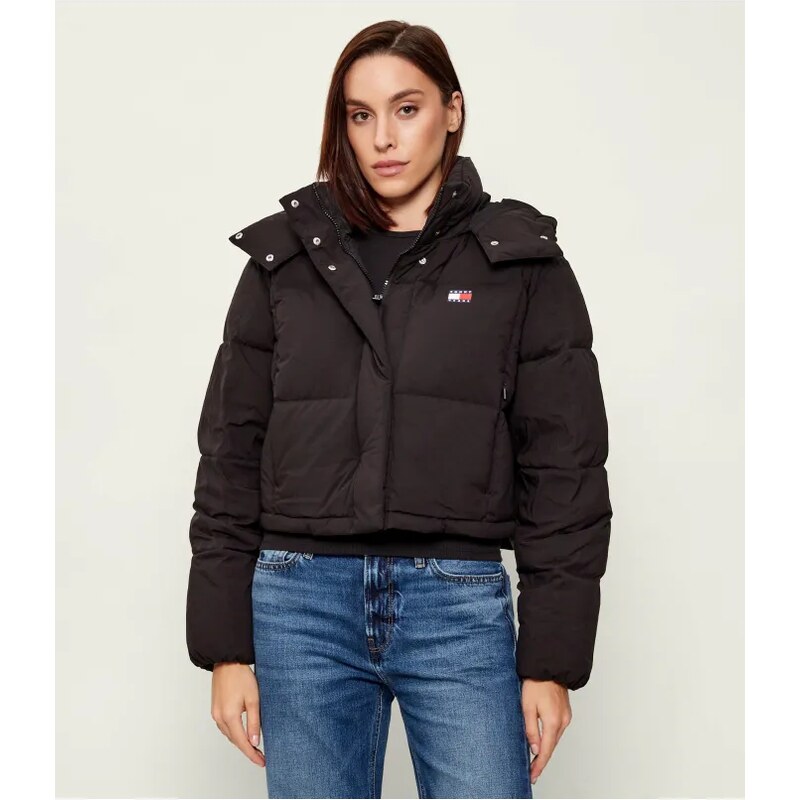 Tommy Jeans Páperová bunda ALASKA GRID | Cropped Fit 66047958