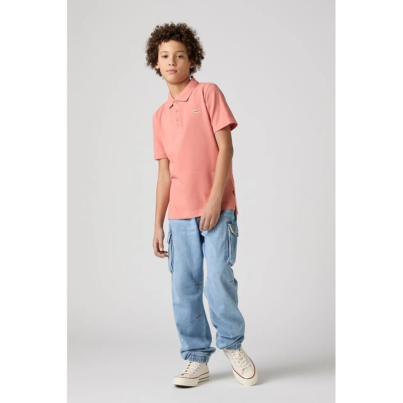 Detské rifle Levis DENIM PARACHUTE CARGO PANTS 63060413