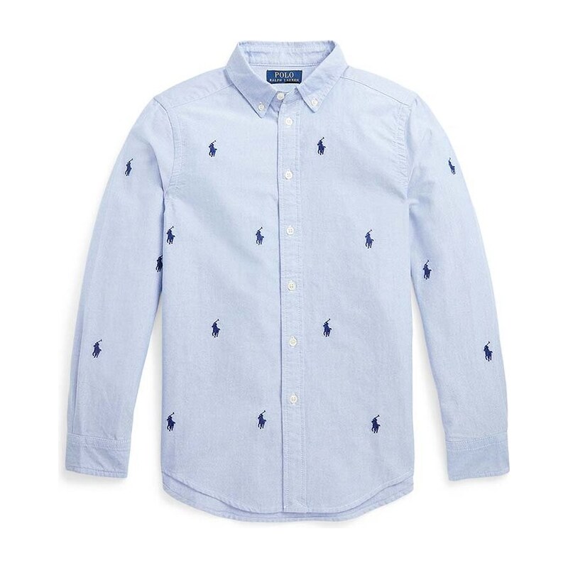 Detská bavlnená košeľa Polo Ralph Lauren 54904560