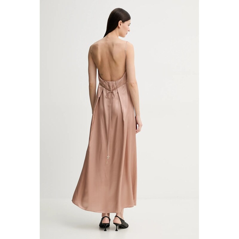 Šaty s prímesou hodvábu AERON FELICITA 63175616