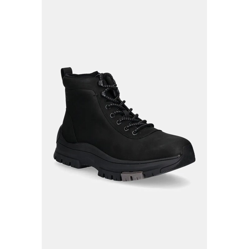 Kožené členkové topánky Calvin Klein Jeans HYBRID WP BOOT LACEUP 58489227