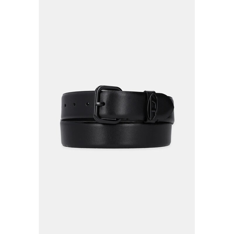 Kožený opasok Diesel B-1DR OVAL D LOOP 64309676