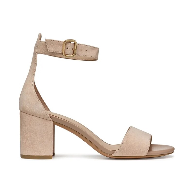 Semišové sandále Geox D VIRNILISA 65 S 62743119