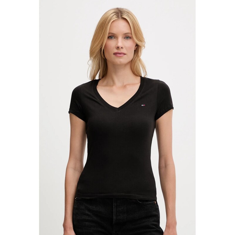 Bavlnené tričko Tommy Jeans 2-pak 64001761