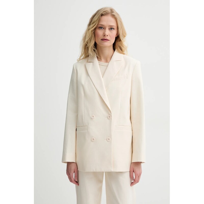 Bavlnené sako A.P.C. veste lucy 63249238