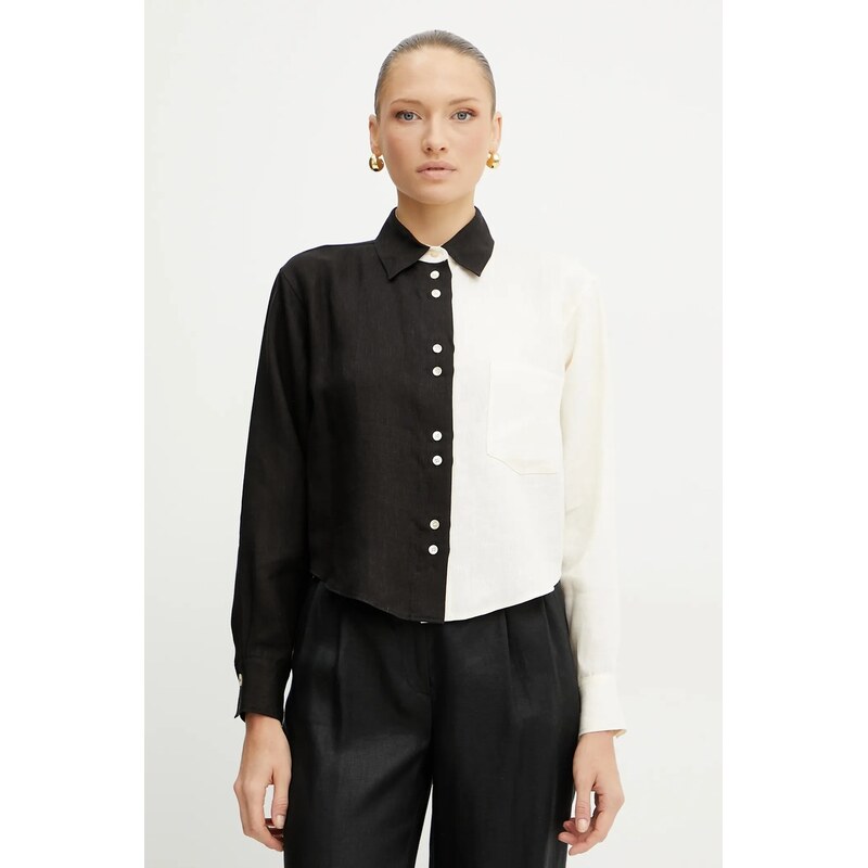 Ľanová košeľa Forte Forte 63301081