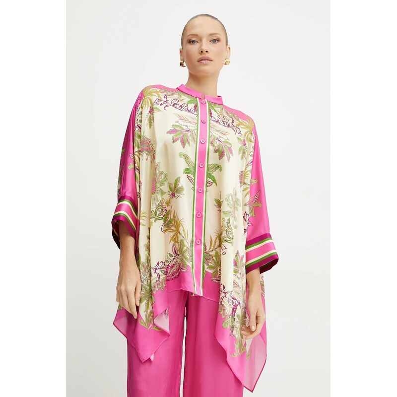 Hodvábna košeľa Luisa Spagnoli 64182652