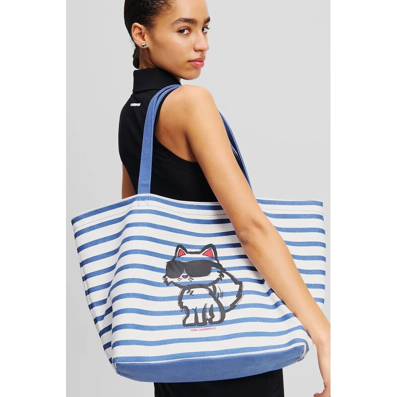 Bavlnená taška Karl Lagerfeld IKON 62945889