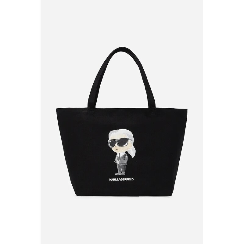Bavlnená taška Karl Lagerfeld IKON 62945887